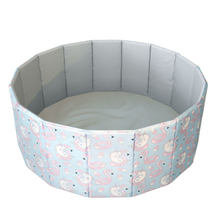 Игрушка Детский сухой бассейн TM Romana Фламинго складной