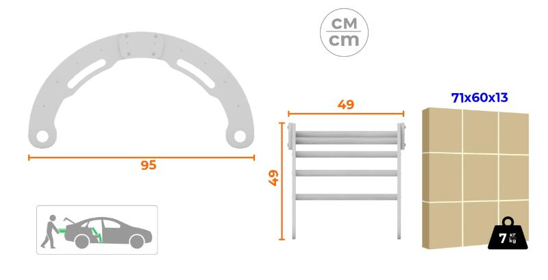 Качалка - Арка Пиклера Качалка - Арка Пиклера