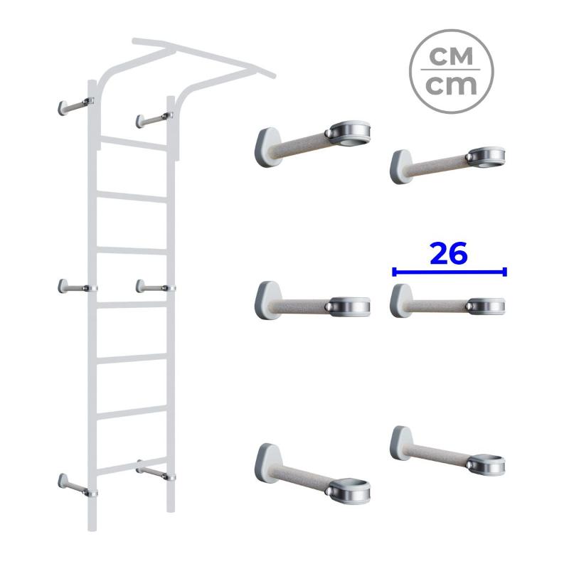 ROMANA Dop11 Кронштейны настенные комплект из 6 штук ROMANA Dop11 Кронштейны настенные комплект из 6 штук