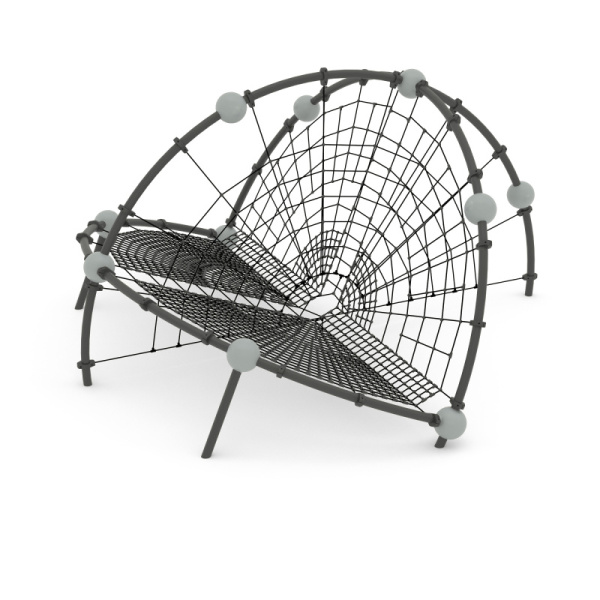 Игровой комплекс Романа 116.01.00 (черный/серый)