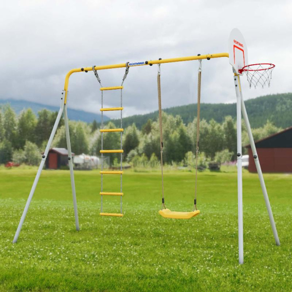 Romana Каркас для качелей-PRO Детский спортивный комплекс для Дачи (Комплект №5.2)