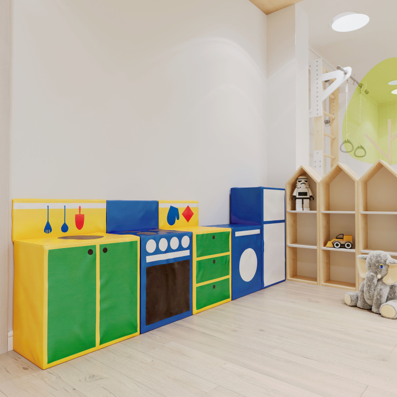 Мягкий игровой комплекс Romana «Поваренок» в Москве ВИНКО