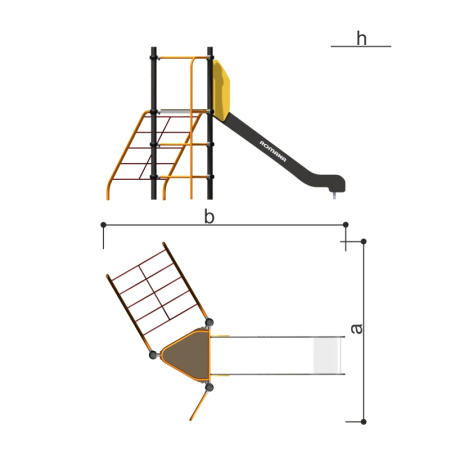 Игровой комплекс Романа 401.26.00 в Москве ВИНКО