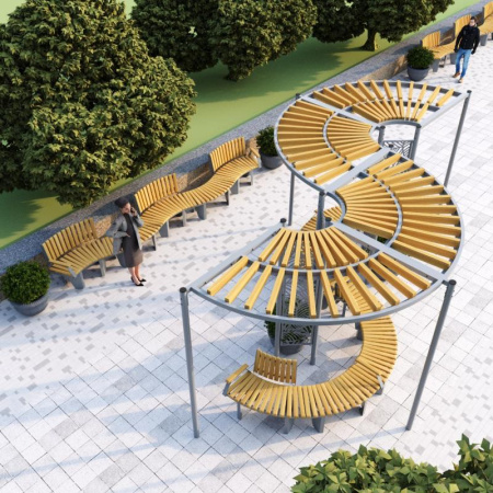 Навес "Меридиан" Тип 4