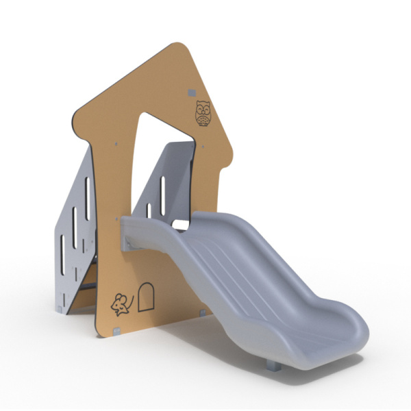 Горка-Домик 110.28.10 (цвет 2) (бетонирование)