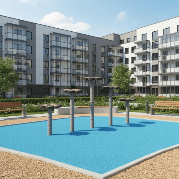 Препятствие для собак Дорожка пеньков 124.07.00