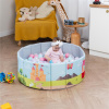 Игрушка Детский сухой бассейн TM Romana Мир приключений Принцессы складной в Москве ВИНКО