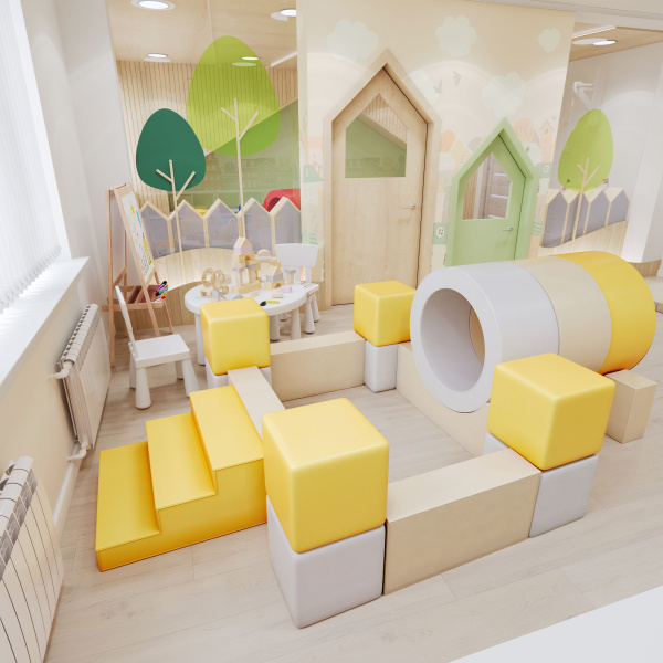 Мягкий игровой комплекс Romana «Царь-Пушка»