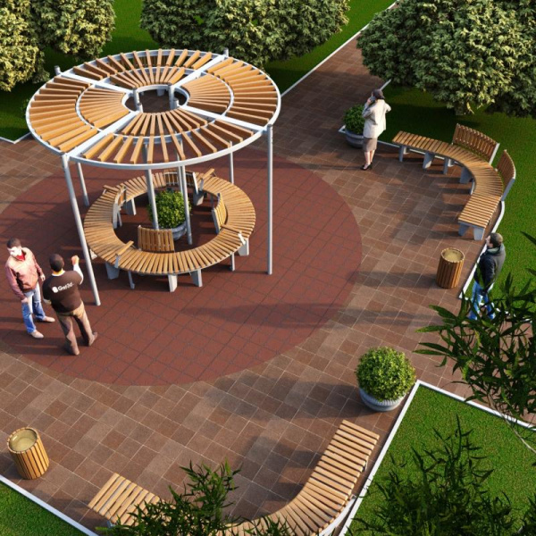 Навес "Меридиан" Тип 3