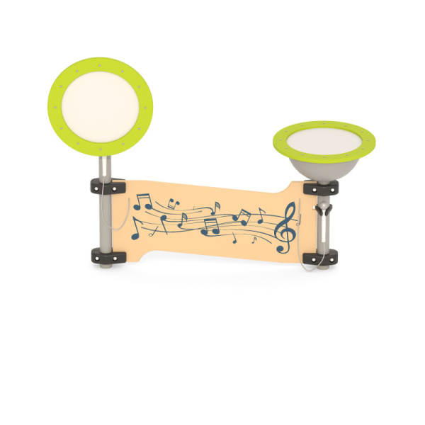 Барабан Romana 057.99.00 (зеленый/бежевый/серый) (бетонирование)