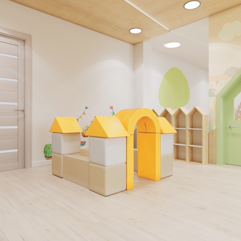 Мягкий игровой комплекс Romana «Замок» в Москве ВИНКО