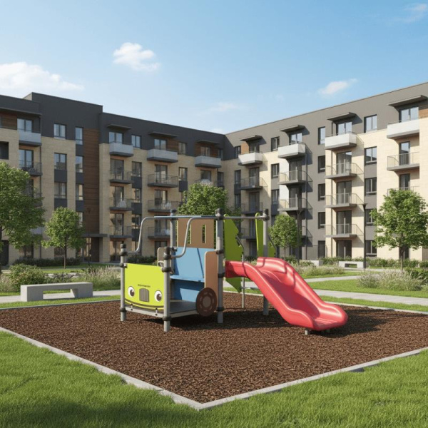 Машина с горкой Романа 111.09.00