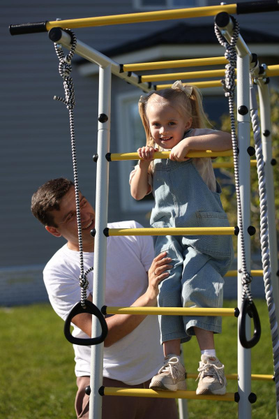 Детский спортивный комплекс для дачи ROMANA Лесная поляна - 3