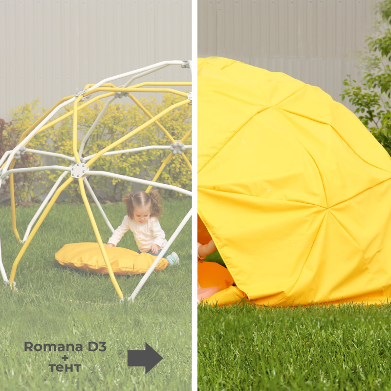 Тент к дачному комплексу ROMANA D3 в Москве ВИНКО