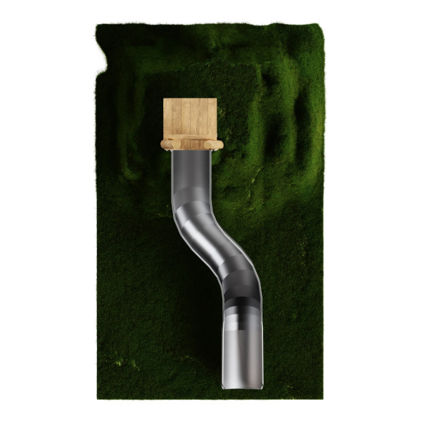 Горка с деревянным порталом ELMAF 314641