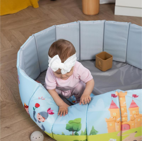 Игрушка Детский сухой бассейн TM Romana Мир приключений Принцессы складной