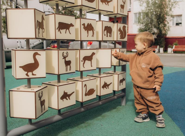 Игровая развивающая панель Животные ELMAF 314783