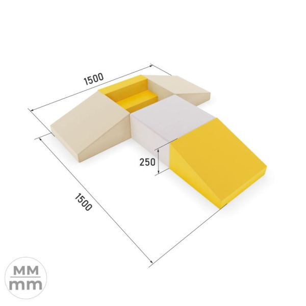 Мягкий игровой комплекс Romana «Звездолет 1»