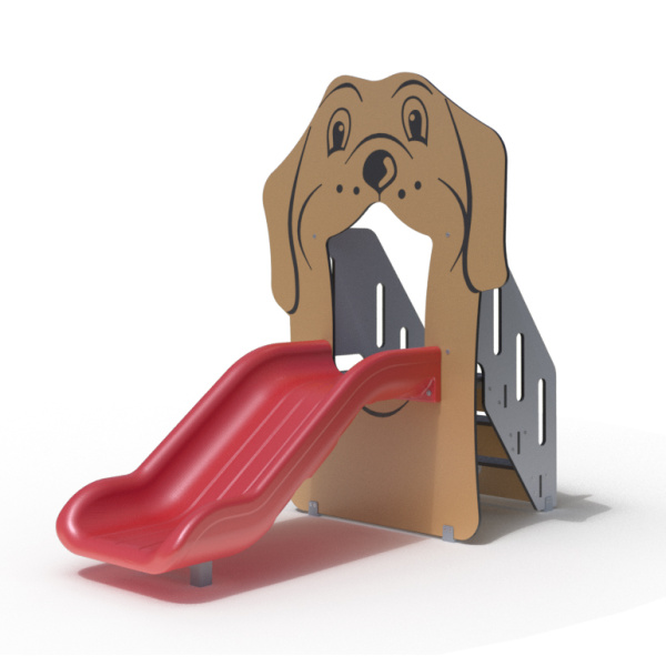 Горка-Собака 110.28.10-01 (цвет 2) (бетонирование)