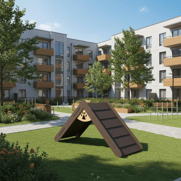 Препятствие для собак Горка 124.09.00