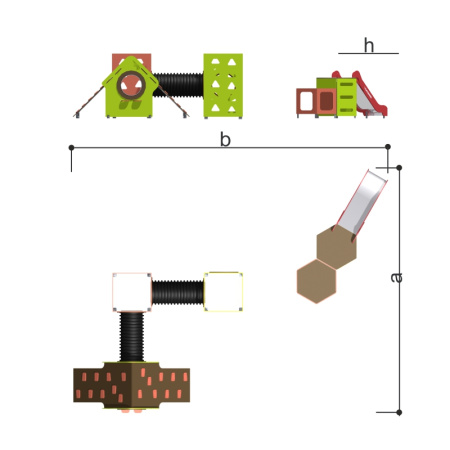 Игровой модуль Романа 115.48.00 в Москве ВИНКО