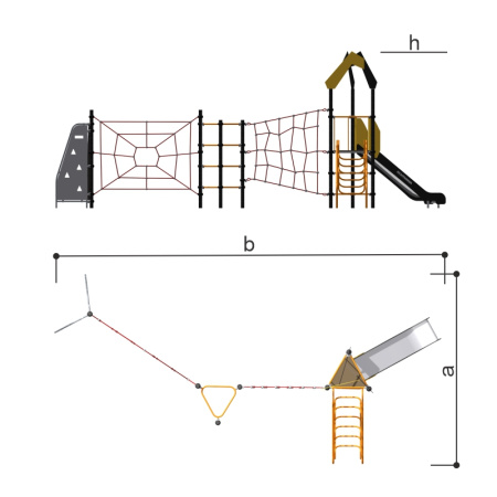Игровой комплекс Романа 401.31.00 в Москве ВИНКО