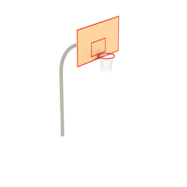 Щит баскетбольный большой Романа 203.11.01 (бежевый/серый) (бетонирование)