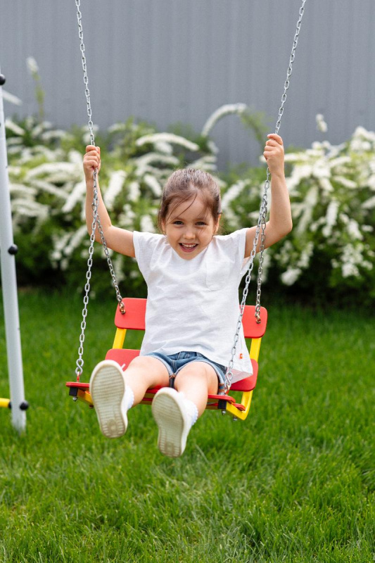 Детский спортивный комплекс для дачи ROMANA Лесная поляна - 3 NEW - Распродажа! в Москве ВИНКО