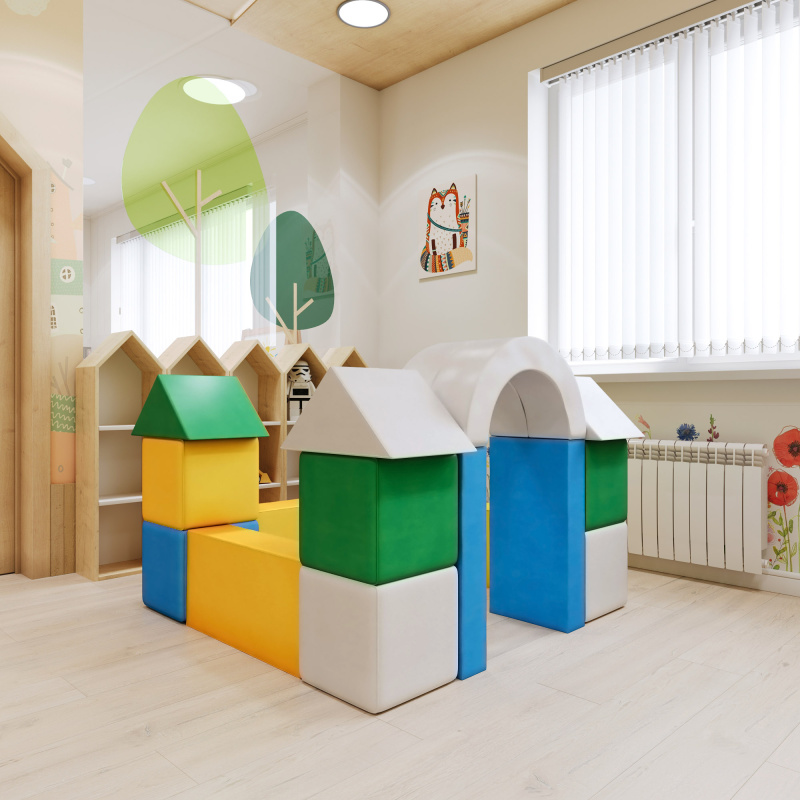 Мягкий игровой комплекс Romana «Замок» в Москве ВИНКО