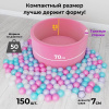 Сухой бассейн Romana Airpool Easy, розовый в Москве ВИНКО