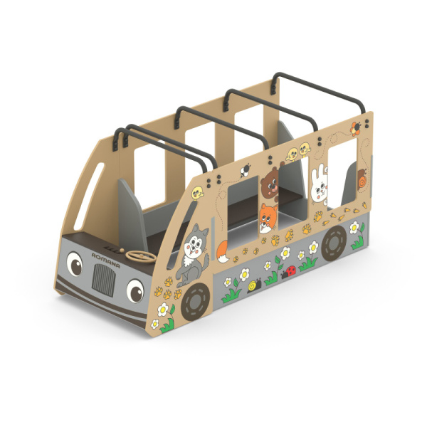 Автобус Романа 111.25.00 (бежевый/серый) (бетонирование)